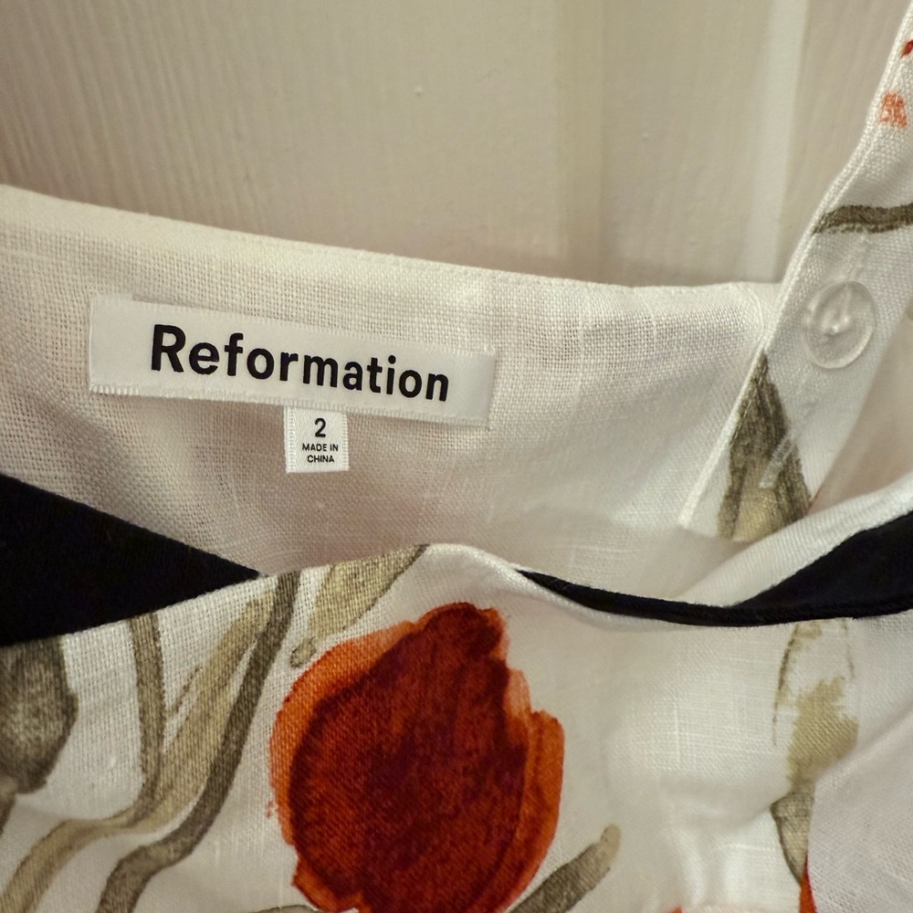 Reformation Bekki Linen Dress - Picture 13 of 16